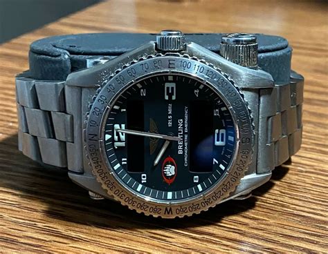 breitling emergency 2 price|Breitling blackwater watch for sale.